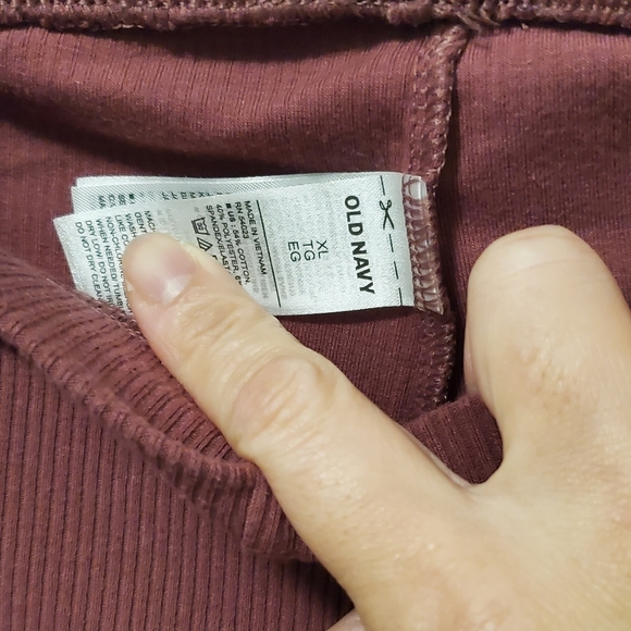 7/$30 ❤️like new Old Navy high rise ri bed leggings - Picture 3 of 7